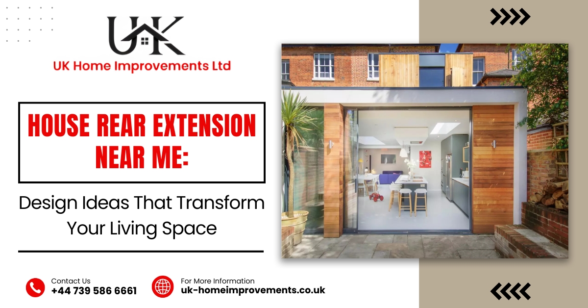 House Rear Extension Near Me: Design Ideas That Transform Your Living Space